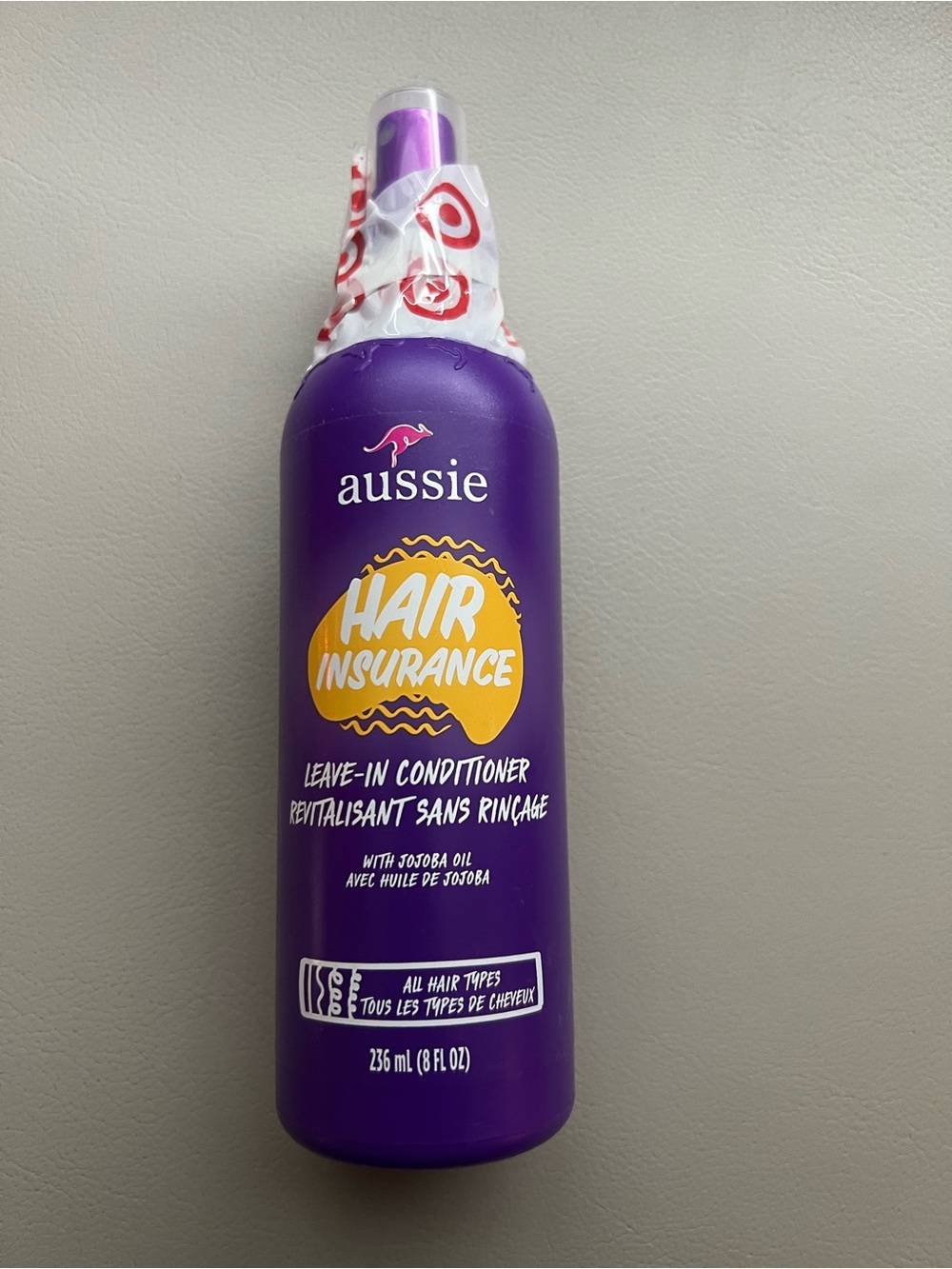 Aussie Hair Insurance Leave-In Conditioner Spray - 8 fl oz- NWT
